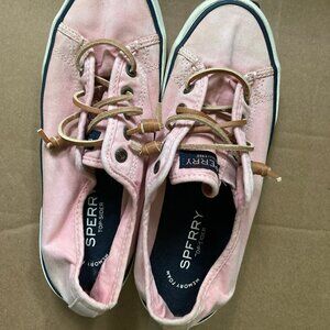 Pink Sperry Women's Slip On Sneakers Size 6.5